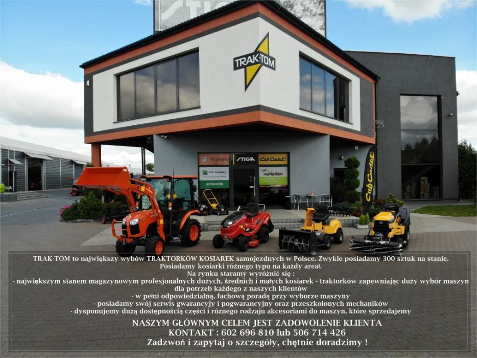 Kosiarka samojezdna traktor ogrodowy Cub Cadet LR2 NR76 hydrostat