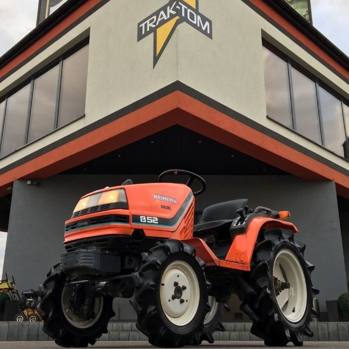 Traktor Mini Ciągnik Kubota B52 4x4, 15 KM, manual, idealny, gwarancja