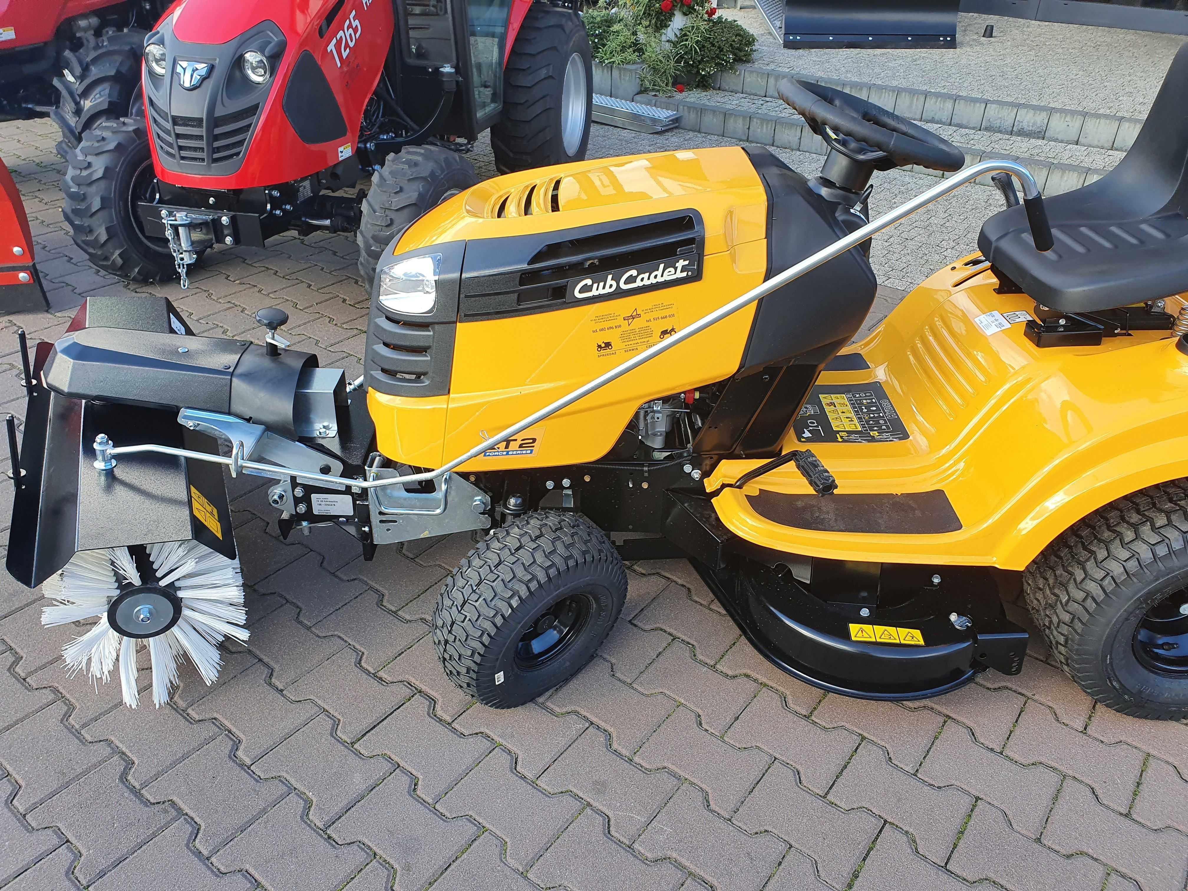 Najtańszy traktorek+zamiatarka Cub Cadet LT2 Hydrostat 16KM