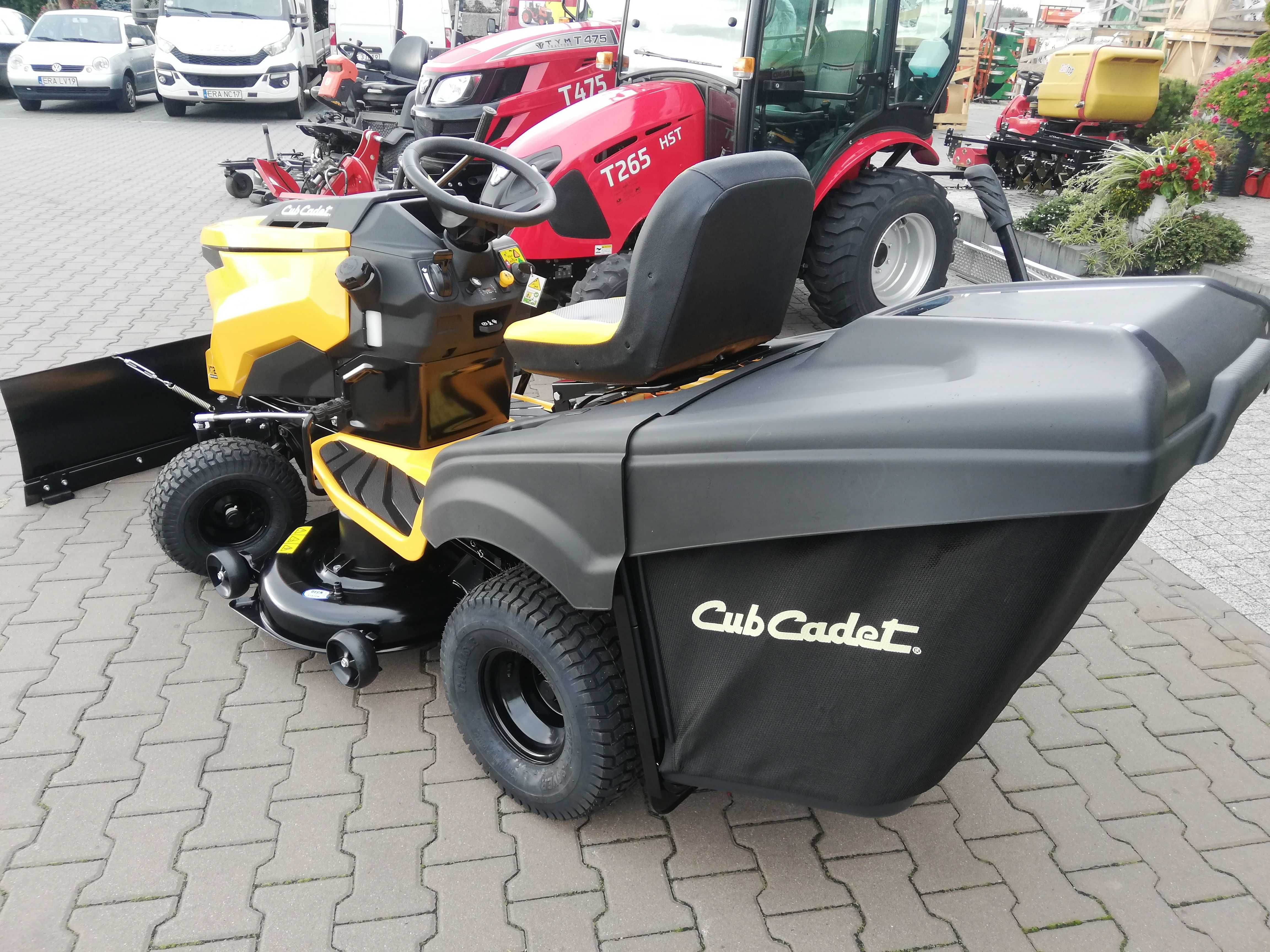 Najlepszy traktor do koszenia trawy Cub Cadet XT2 20KM +pług śnieżny