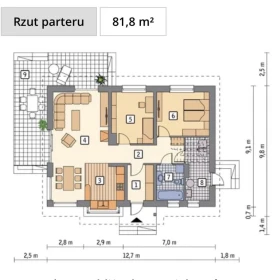 Stargard Żarowo dom wolnostojacy Sprzedam